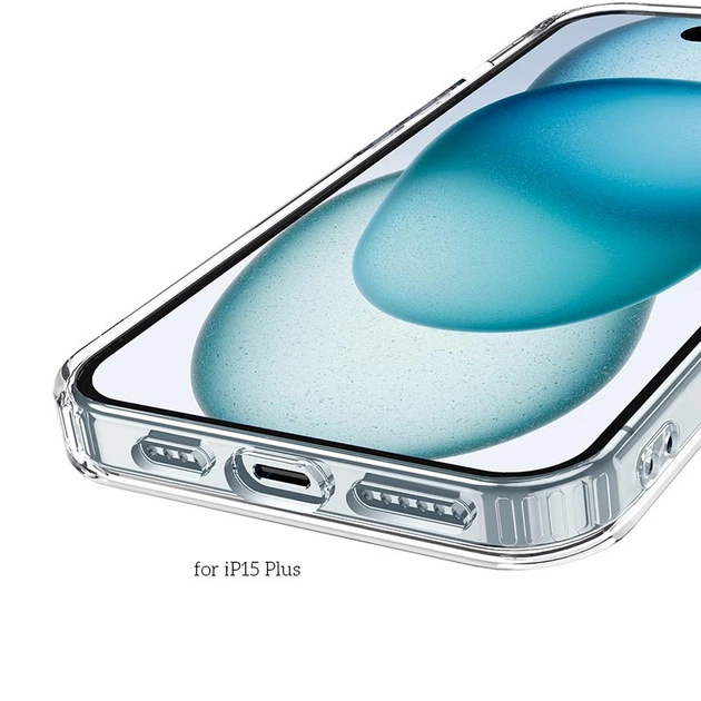Чохол для iPhone15 Plus Hoco Magnetic series airbag anti-fall protective shell - Фото 3 Чохол для iPhone15 Plus Hoco Magnetic series airbag anti-fall protective shell - изображение 3