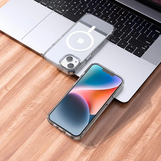 Чохол HOCO для iPhone 14 Max Magnetic series airbag anti-fall protective shell - Фото 3 Чохол HOCO для iPhone 14 Max Magnetic series airbag anti-fall protective shell - изображение 3