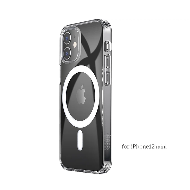 Чохол HOCO Transparent TPU magnetic protective case для iPhone 12 mini 5.4" - Фото 1 Чохол HOCO Transparent TPU magnetic protective case для iPhone 12 mini 5.4" - зображення 1
