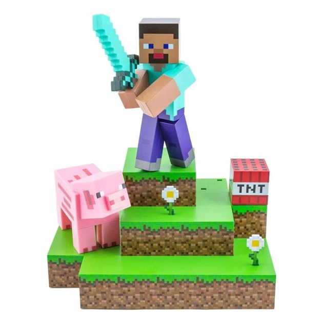 Lampa Paladone Minecraft Figural Diorama (5055964785420) - obraz 2