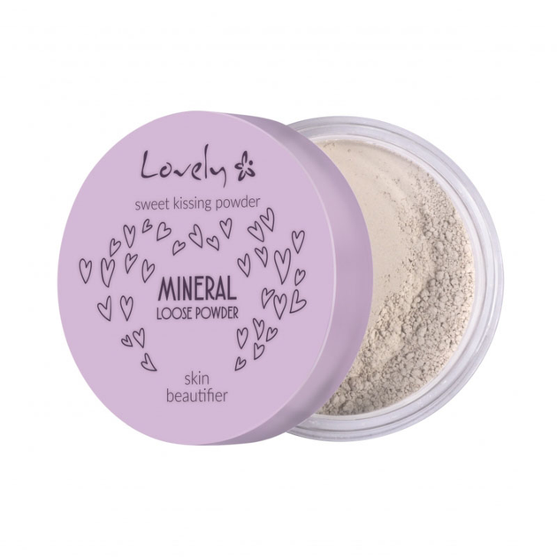 Пудра для обличчя Lovely Mineral Loose Powder мінеральна з високим ступенем матування 5.5 г (5901801630340) - зображення 1