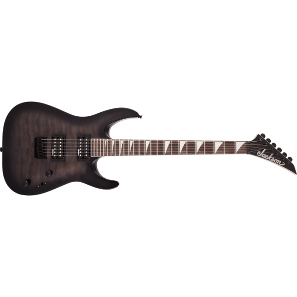 Електрогітари JACKSON JS32Q DKA DINKY ARCH TOP HT TRANSPARENT BLACK BURST - изображение 2
