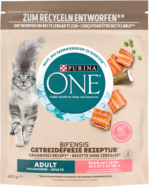 Сухий корм беззерновий для дорослих котів Purina One Grain Free ...