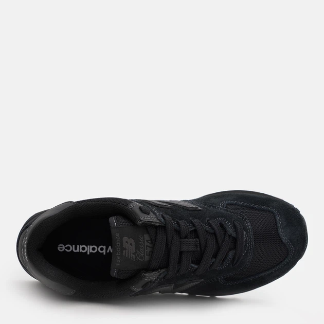 Женские кроссовки New Balance 574 Classic GL ML574EVE 37 (4.5US) 22.5 см Черные (195907808450) - Фото 5 Женские кроссовки New Balance 574 Classic GL ML574EVE 37 (4.5US) 22.5 см Черные (195907808450) - изображение 5