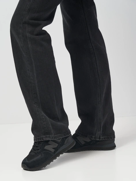 Женские кроссовки New Balance 574 Classic GL ML574EVE 37 (4.5US) 22.5 см Черные (195907808450) - Фото 7 Женские кроссовки New Balance 574 Classic GL ML574EVE 37 (4.5US) 22.5 см Черные (195907808450) - изображение 7