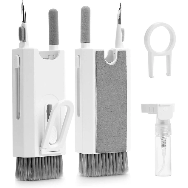 Багатофункціональний набір VHG Q8 White 8в1 для електроніки та аксесуарів. Multifunctional Cleaning Brush - изображение 3