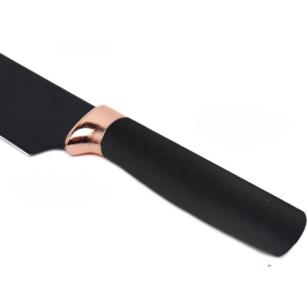 Набор кухонных ножей на подставке Knife Set 7 предметов из нержавеющей стали - изображение 6