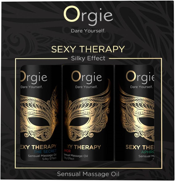 Zestaw olejków do masażu Orgie Sexy Therapy Kit 3 x 30 ml (5600742917137) - obraz 1