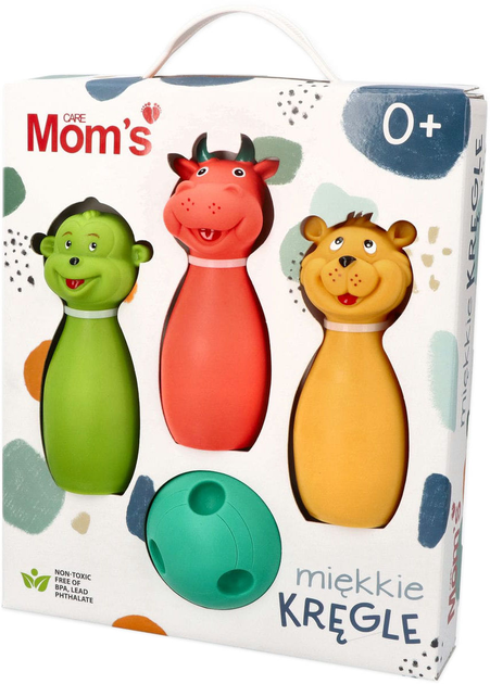 Zestaw do kręgli Hencz Toys Mom's Care Miękkie (5907784465115) - obraz 1