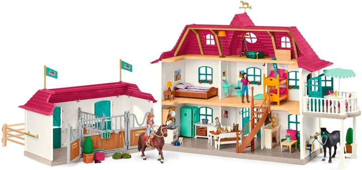 Zestaw do zabawy Schleich Horse Club Lakeside Country House (4059433572925) - obraz 2