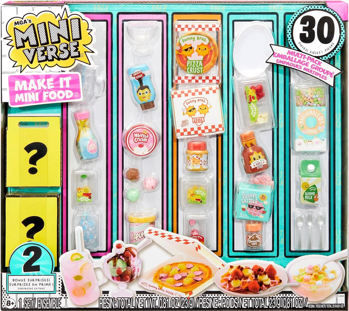 Ігровий набір продуктів MGA Miniverse Make It Mini Food Multipack (0035051591849) - зображення 1