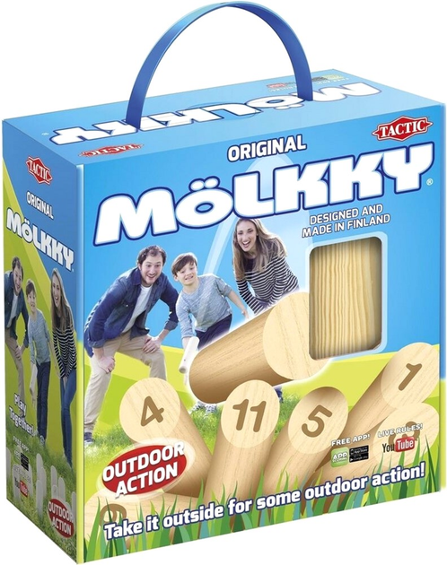 Zestaw do gry Tactic Mölkky (6416739549033) - obraz 1