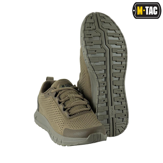 Тактические летние M-Tac кроссовки Summer Pro Dark Olive 42 - изображение 2