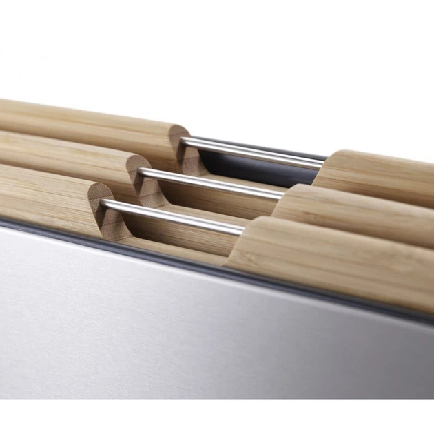 Набір обробних дощок Joseph Joseph Folio Steel Bamboo 3 шт 60229 - изображение 5
