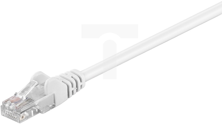 Патч-корд Goobay 68508 Cat 5e U-UTP 5 м Білий (4040849685088) - зображення 1