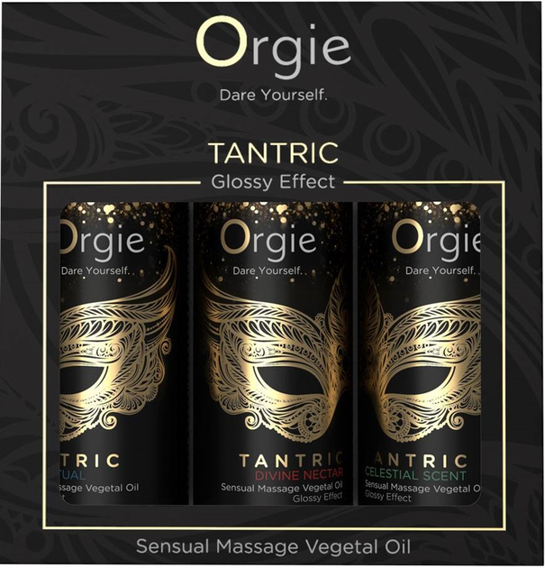 Zestaw olejków do masażu Orgie Tantric Kit 3 x 30 ml (5600742917090) - obraz 1