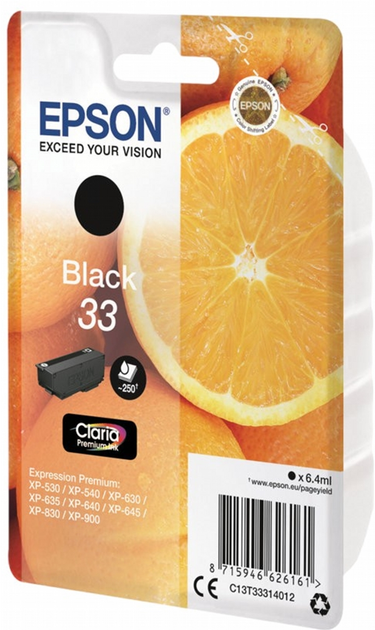 Tusz Epson 33 Black (C13T33314012) - obraz 2