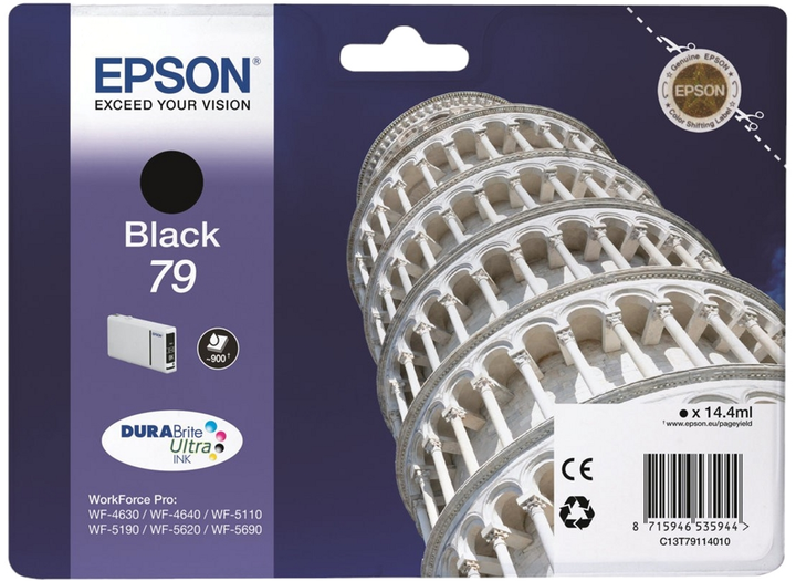Картридж Epson 79 Black (C13T79114010) - зображення 1
