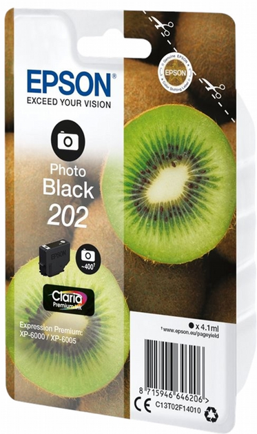 Tusz Epson 202 Photo Black (C13T02F14010) - obraz 2