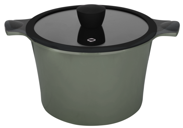 Кастрюля Ringel Zitrone Olive 5.8 л (RG-2108-24/2/OL) - Фото 1 Кастрюля Ringel Zitrone Olive 5.8 л (RG-2108-24/2/OL) - зображення 1