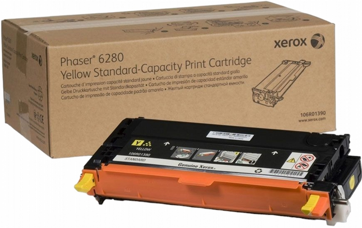 Toner Xerox Phaser 6280 Yellow (95205747249) - obraz 1