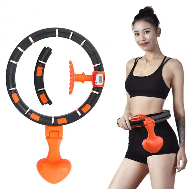 Розумний масажний обруч для схуднення живота та боків Intelligent Hula Hoop(ws79749)(WB) - изображение 2