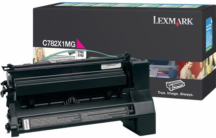 Тонер-картридж Lexmark C780/C782 Magenta (734646018784) - зображення 1