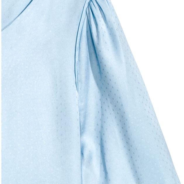 Блузка женская H&M 060502589 34 Голубая (6666000301345) - изображение 2