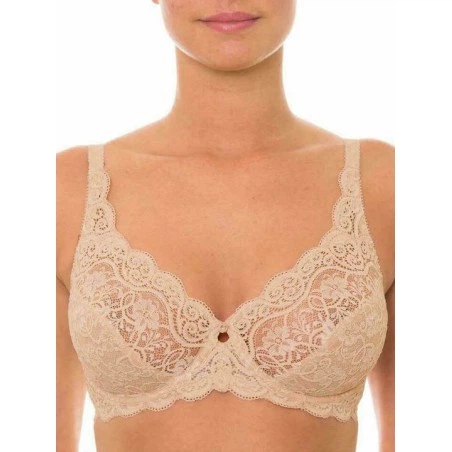Бюстгальтер Soft Triumph Amourette Romance W 00JN 70E бежевый - изображение 2