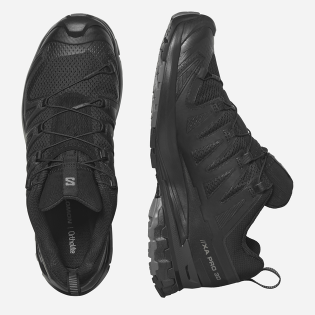 Мужские кроссовки Salomon Xa Pro 3D V9 L47271800 40 (7US/6.5UK) 25 см Black/Phantom/Pewter (195751384599) - изображение 6