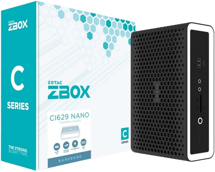 Komputer Zotac ZBOX CI629 Nano Barebone (ZBOX-CI629NANO-BE) - obraz 7