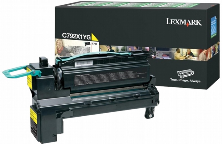 Toner Lexmark C792/X792 Yellow (734646194754) - obraz 1