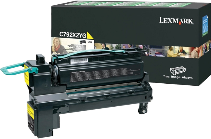 Тонер-картридж Lexmark C792/X792 Yellow (734646194792) - зображення 1