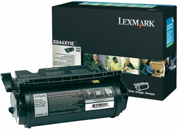 Toner Lexmark X644e/X646dte Black (734646255905) - obraz 1