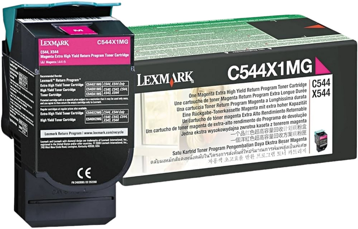 Тонер-картридж Lexmark C544/X544 Magenta (734646083553) - зображення 1