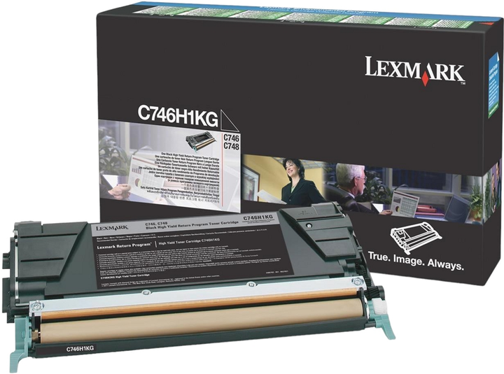 Toner Lexmark C746/C748 Black (734646319881) - obraz 1