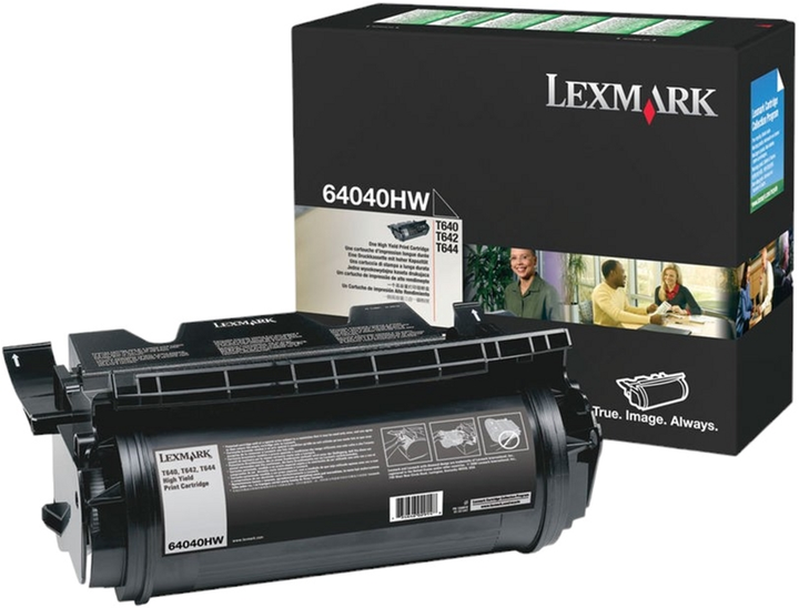 Toner Lexmark T640/642/644 Black (734646399654) - obraz 1