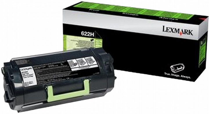 Тонер-картридж Lexmark 622H Black (734646431149) - зображення 1