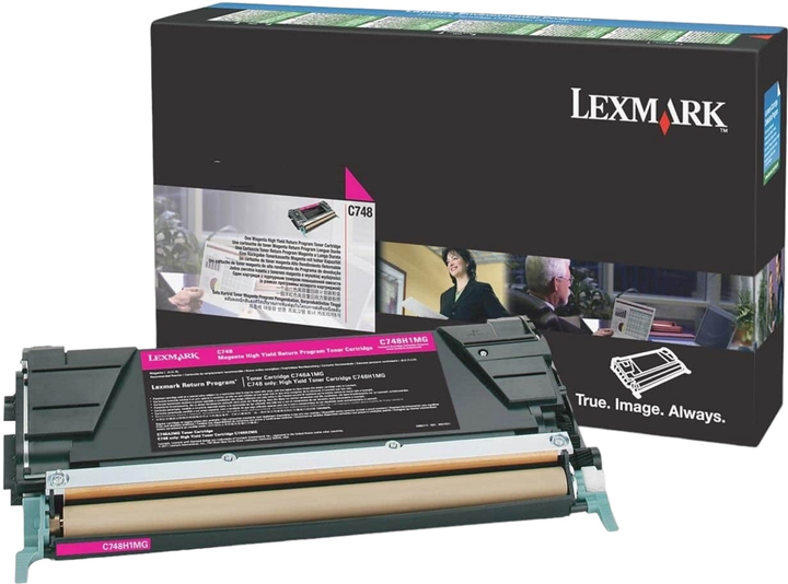 Тонер-картридж Lexmark C748 Magenta (734646435710) - зображення 1