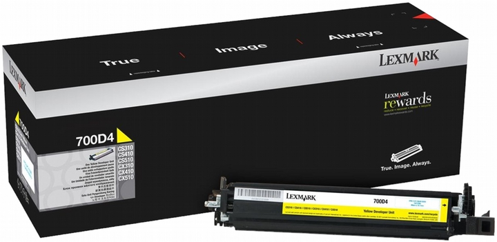 Тонер-картридж Lexmark 700D4 Yellow (734646436489) - зображення 1