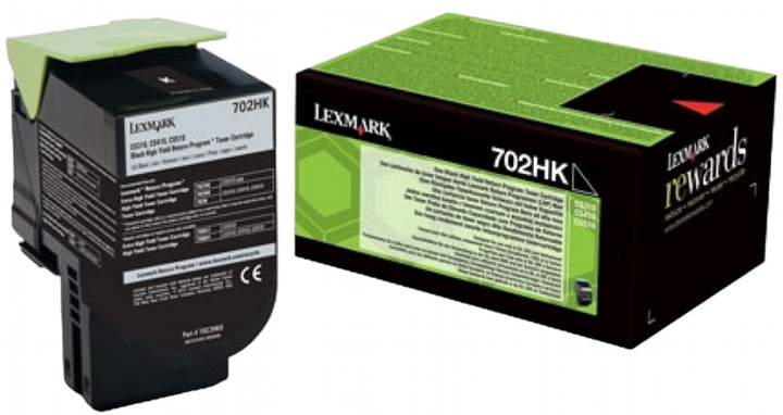 Тонер-картридж Lexmark 702HK Black (734646436885) - зображення 1