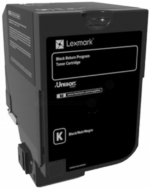 Toner Lexmark CS720 CX/CS725 Black (734646601368) - obraz 1