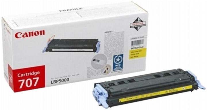 Toner Canon LBP5000 Yellow (5906738410294) - obraz 1