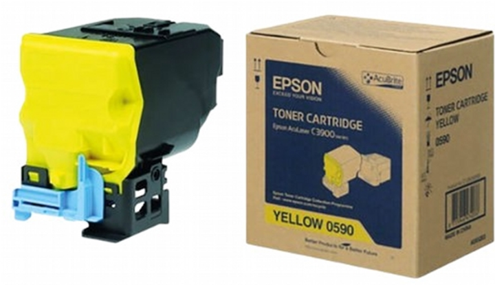 Тонер-картридж Epson C3900 Yellow (8715946474076) - зображення 1