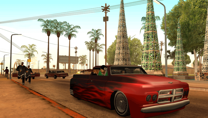 Игра RMC PlayStation 2 Grand Theft Auto: San Andreas Русские Субтитры - Фото 3 Игра RMC PlayStation 2 Grand Theft Auto: San Andreas Русские Субтитры - изображение 3