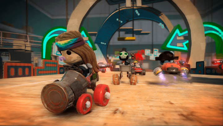 Игра Sony PlayStation 3 LittleBigPlanet Karting Русская Озвучка - изображение 4