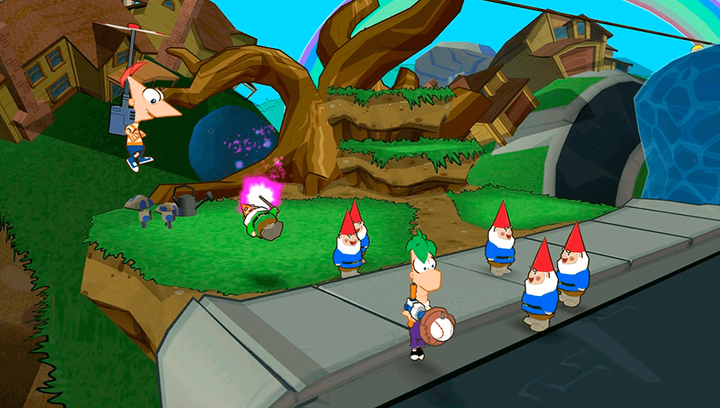 Игра Sony PlayStation 3 Phineas and Ferb: Across the 2nd Dimension Английская Версия - изображение 4
