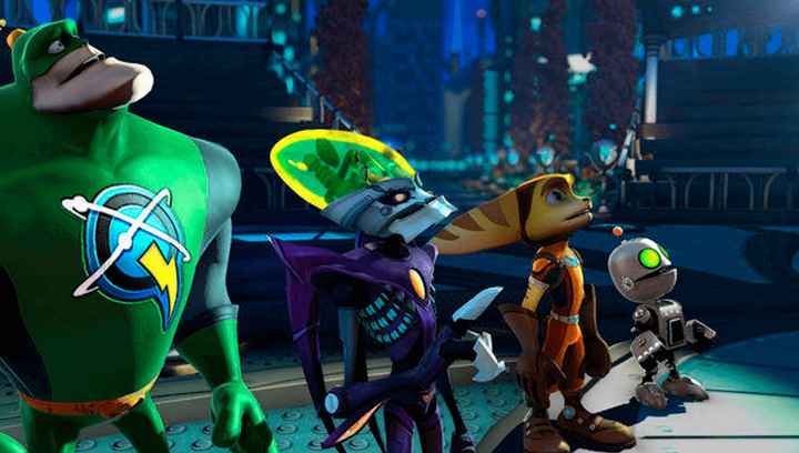 Игра Sony PlayStation 3 Ratchet & Clank: All 4 One Русская Озвучка Б/У - изображение 4