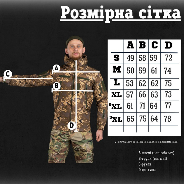 Тактическая куртка kord Пиксель M - изображение 2