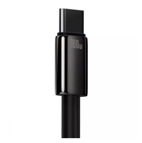 Кабель Charge\OTG Baseus Tungsten Gold Fast Charging USB to Type-C 100W 2m CAWJ000101 - изображение 3